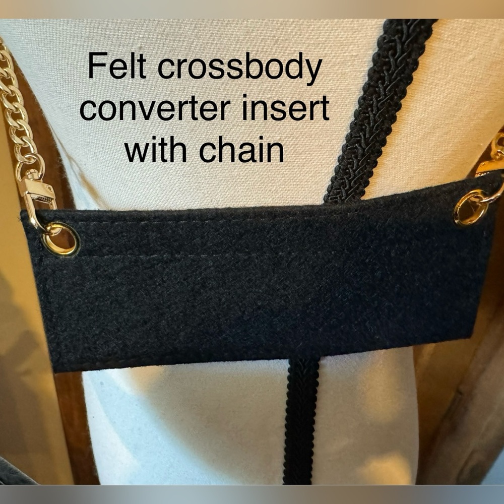 Tory Burch Black Leather Clutch with Gold Accents - Picture 8 of 16